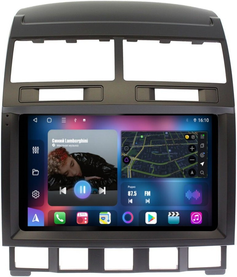 Магнитола для Volkswagen Touareg I 2002-2010 - FarCar 042-TNM Android 12, 8-ядер, QLED, Carplay, SIM-слот (CarPlay)