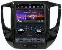 Магнитола для Mitsubishi L200 2016-2019, FIAT Fullback (климат) - Carmedia ZF-1272-DSP ("Тесла-Стиль") на Android 9, 6-ТУРБО ядер, 4ГБ-64ГБ (CarPlay)