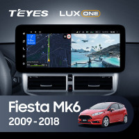 Штатная магнитола Teyes LUX ONE 4/32 Ford Fiesta Mk 6 (2009-2012) Тип-A