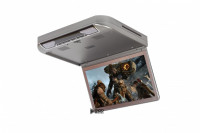 Потолочный монитор 13,3" Ergo ER13S-DVD (серый)