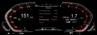 Цифровая приборная ЖК панель для BMW X1 E84 2006-2015 RDL-1311