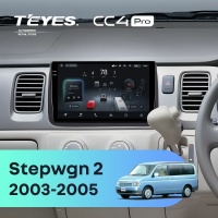 Штатная магнитола для Honda Stepwgn 2 (2003-2005) (Экран 9,5") - Teyes CC4 Pro на Android 13, 8-ядер, 8ГБ-128ГБ, SIM-слот