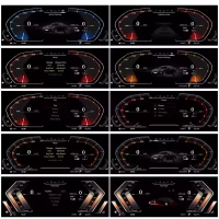 Электронная панель приборов BMW 3-серия F30 F34 2011-2019 - Carmedia NH-LCD-B02-F30 с ЖК 12.3" экраном QLED (CarPlay)