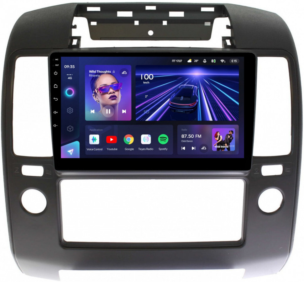 Магнитола для Nissan Navara / Pathfinder 2004-2015 - Teyes CC3L Android 10, 8-ядер, 4ГБ+32ГБ, SIM-слот (CarPlay)