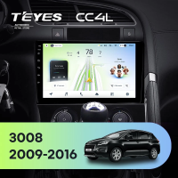 Штатная магнитола для Peugeot 3008 1 (2009-2016) F1 - Teyes CC4L на Android 14, 8-ядер, 6ГБ-64ГБ, SIM-слот