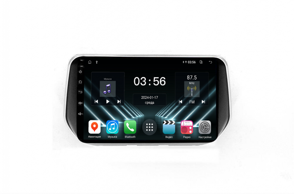 Штатная магнитола FarCar для Hyundai Santa Fe на Android  (DX1124M) (CarPlay)