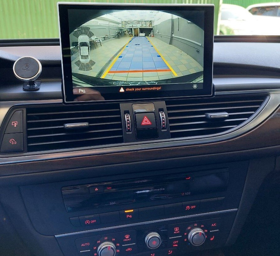 Магнитола Audi A6 2011-2015 С7 (штатный экран 8") - Carmedia SL-A901 монитор 9", Android 10, 4Гб+64Гб, CarPlay, SIM-слот (CarPlay)