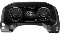 Электронная панель приборов Toyoya Land Cruiser Prado 150 2017-2022 - Carmedia NH-LCD-T04 с сенсорным LCD / ЖК 12.3" экраном QLED (CarPlay)