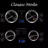 Электронная панель приборов Toyoya Land Cruiser Prado 150 2017-2022 - Carmedia NH-LCD-T04 с сенсорным LCD / ЖК 12.3" экраном QLED (CarPlay)