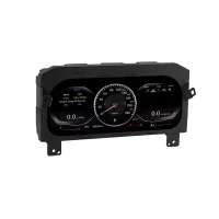 Электронная панель приборов Toyoya Land Cruiser Prado 150 2017-2022 - Carmedia NH-LCD-T04 с сенсорным LCD / ЖК 12.3" экраном QLED (CarPlay)