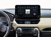 Магнитола для Toyota RAV4 2019+ - Carmedia ZF-6028-DSP на Android 9, 6-ТУРБО ядер, 4ГБ-64ГБ (CarPlay)