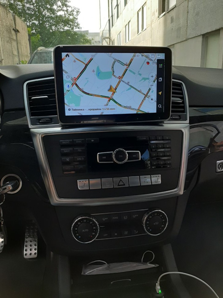 Монитор Android 9" для Mercedes-Benz ML/GL/G-Класс 2012-2016 NTG 4.5/4.7 (CarPlay)