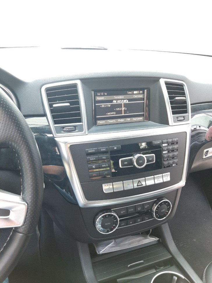 Монитор Android 9" для Mercedes-Benz ML/GL/G-Класс 2012-2016 NTG 4.5/4.7 (CarPlay)