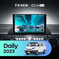 Штатная магнитола для Iveco Daily (2023-2024) (Экран 10,36") - Teyes CC4 Pro на Android 13, 8-ядер, 8ГБ-128ГБ, SIM-слот