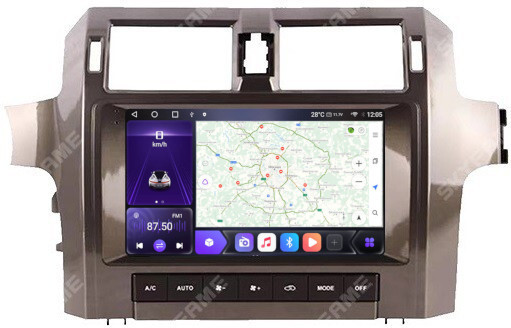 Магнитола для Lexus GX460 2009-2019 - Carmedia SF-1815 QLed+2K, Android 12, ТОП процессор, CarPlay, SIM-слот (CarPlay)
