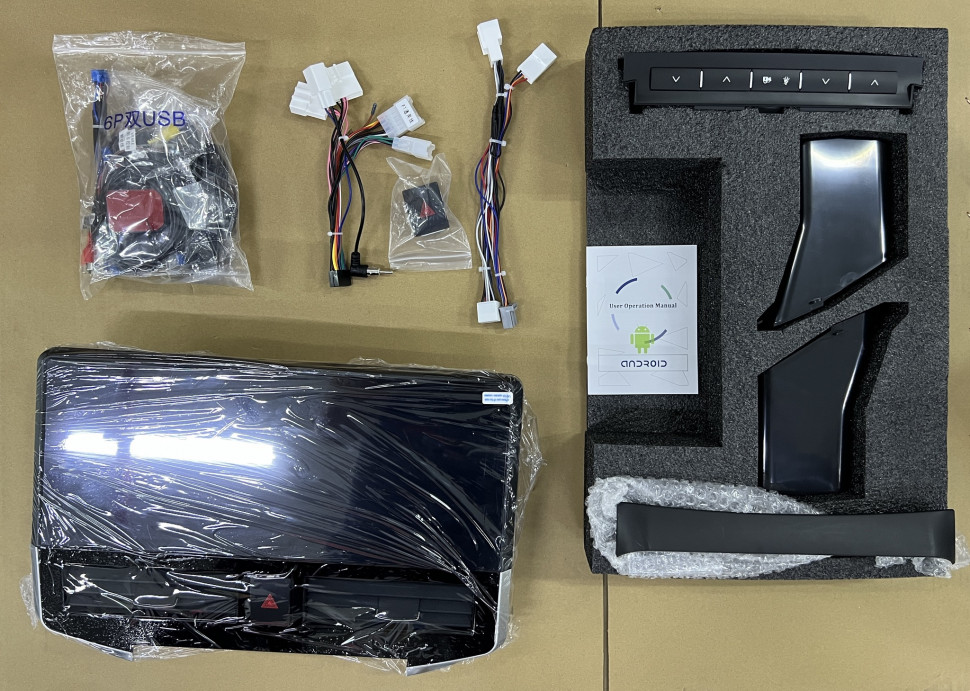 Магнитола Toyota Land Cruiser 200 2016-2021 (поддержка JBL и камер 360) - Carmedia HP-T1502 монитор 15" на Android 12, ТОП процессор, 6Гб+128Гб, 4G SIM-слот (CarPlay)