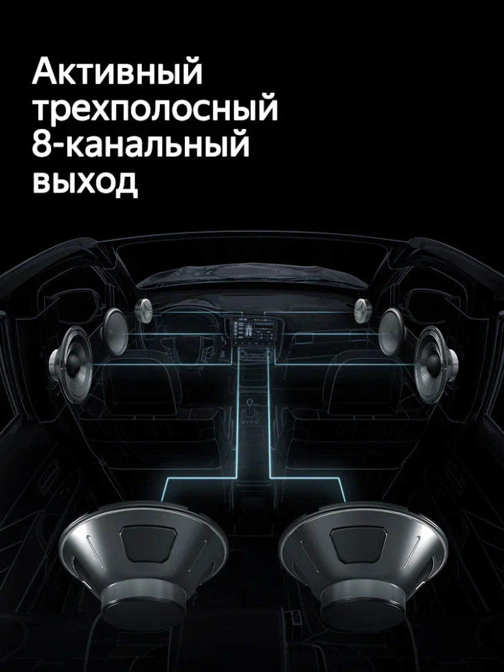 Универсальная магнитола без рамки (экран 9") - Teyes CC4 на Android 14, 8-ядер, QLED, Carplay, SIM-слот