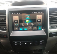 Магнитола для Lexus GX470 J120, Toyota Land Cruiser Prado 120 (климат управляется с экрана ГУ) - Teyes CC3L Android 10, 8-ядер, 4ГБ-32ГБ, 4G SIM-слот (CarPlay)