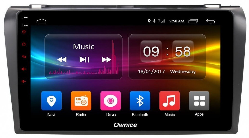Магнитола для Mazda 3 2003-2009 - Carmedia OL-9503 QLed, Android 10/12, ТОП процессор, CarPlay, SIM-слот (CarPlay)
