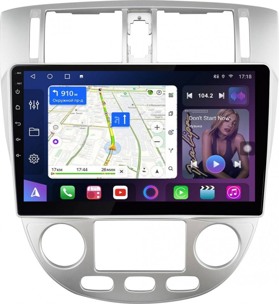 Штатная магнитола FarCar s500 Plus для Chevrolet Lacetti седан на Android (BM3014M климат)