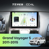 Штатная магнитола для Chrysler Grand Voyager 5 (2011-2015) - Teyes CC4L на Android 14, 8-ядер, 6ГБ-64ГБ, SIM-слот