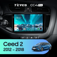 Штатная магнитола для Kia Ceed 2 JD (2012-2018) (Экран 9,5") - Teyes CC4 Pro на Android 13, 8-ядер, 12ГБ-256ГБ, SIM-слот