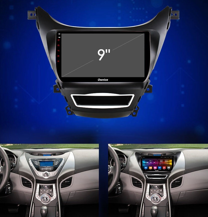 Магнитола для Hyundai Elantra 2014-2016 - Carmedia OL-9706 Android 10, 8-ядер, SIM-слот (CarPlay)