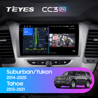Штатная магнитола Teyes CC3 2K 4/64 Chevrolet Suburban GMT K2YC (2014-2020)