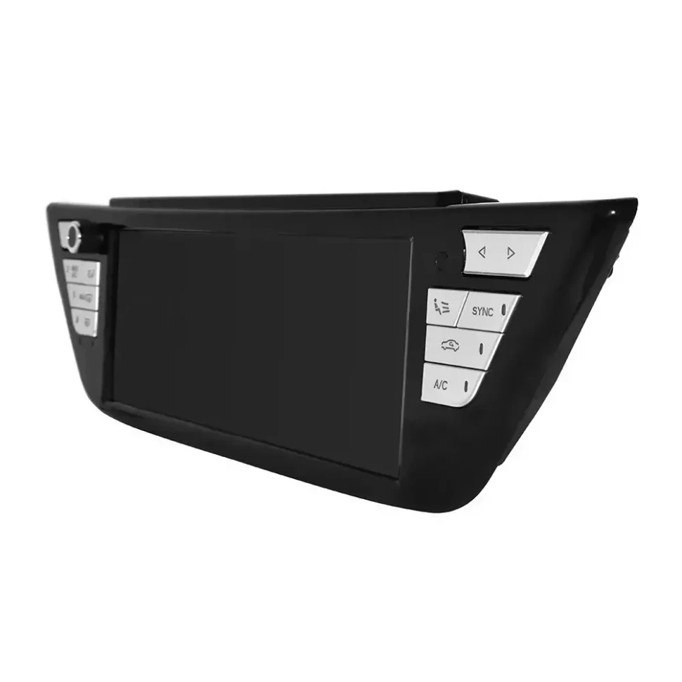 Сенсорная панель климата BMW X4 G02 2017-2023 - Carmedia ZF-2025-G02 c LCD (ЖК) экраном 8.8" (CarPlay)
