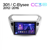 Штатная магнитола Teyes CC3 2K 6/128 Citroen C-Elysee (2012-2016) F2