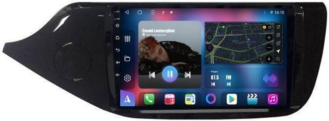 Магнитола для Kia Ceed 2012-2018 (JD) - FarCar BM216M Android 12, ТОП процессор, 4Гб/32Гб, QLED, Carplay, SIM-слот (CarPlay)