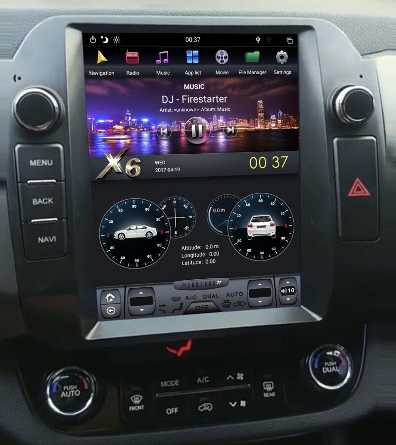Магнитола для KIA Sportage 2010-2016 - Carmedia ZF-1137-DSP ("Тесла-Стиль") на Android 9, 6-ТУРБО ядер, 4ГБ-64ГБ (CarPlay)