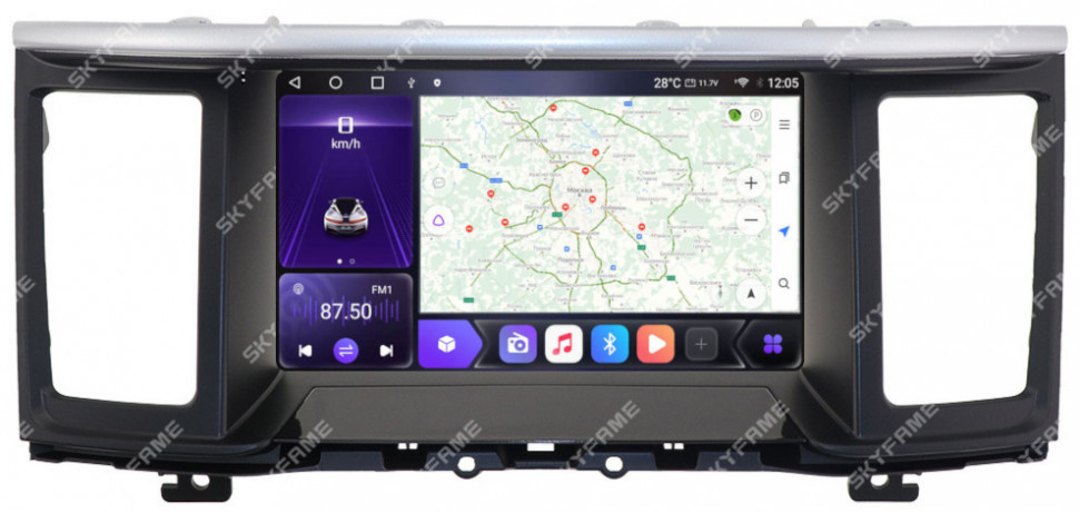 Магнитола для Nissan Pathfinder (R52) 2014+ - Carmedia SF-9200 Android 10, 8-ядер, SIM-слот (только с установкой в Москве) (CarPlay)