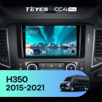 Штатная магнитола для Hyundai H350 (2015-2021) (Экран 9,5") - Teyes CC4 Pro на Android 13, 8-ядер, 8ГБ-128ГБ, SIM-слот