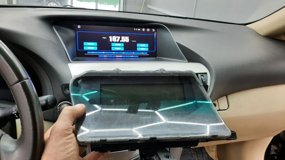 Монитор Android 10,25" для Lexus RX 2009-2012 RDL-LEX-RX 10,25 монохром 09-12