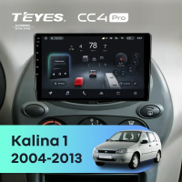 Штатная магнитола для Lada Kalina 1 (2004-2013) (Экран 9,5") - Teyes CC4 Pro на Android 13, 8-ядер, 12ГБ-256ГБ, SIM-слот