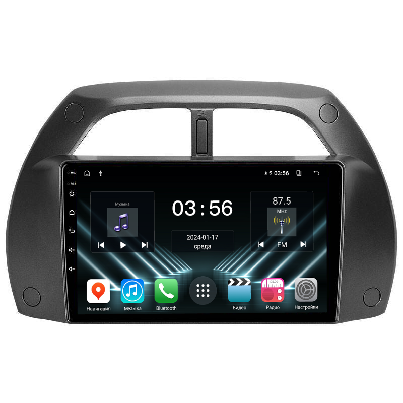 Штатная магнитола FarCar для Toyota RAV4 на Android  (DX3064M) (CarPlay)