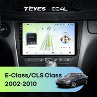 Штатная магнитола для Mercedes-Benz E-Class S211 W211 CLS-Class C219 (2002-2010) - Teyes CC4L на Android 14, 8-ядер, 6ГБ-64ГБ, SIM-слот