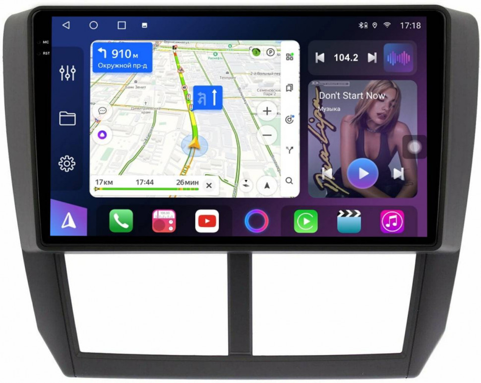 Штатная магнитола FarCar s500 Plus 2K для Subaru Forester,XV 2007-2013 на Android  (GX062M)