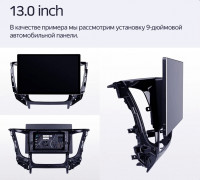Магнитола для UAZ Patriot 2016+ (поддержка кнопок руля) - Teyes CC3-2K монитор 13", QLED+2K, Android 10, ТОП процессор, 4G SIM-слот, CarPlay (CarPlay)