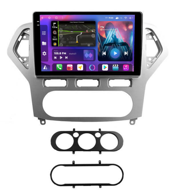 Штатная магнитола FarCar s400 2K для Ford Mondeo на Android (BX1231M) (CarPlay)