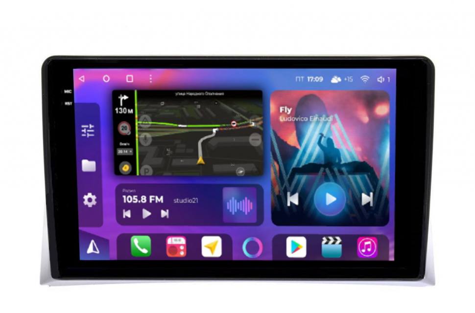 Штатная магнитола FarCar s400 2K для VW Multivan на Android (BX042-MM) (CarPlay)