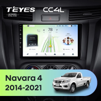 Штатная магнитола для Nissan Navara D23 IV (2014-2021) Тип-A - Teyes CC4L на Android 14, 8-ядер, 6ГБ-64ГБ, SIM-слот