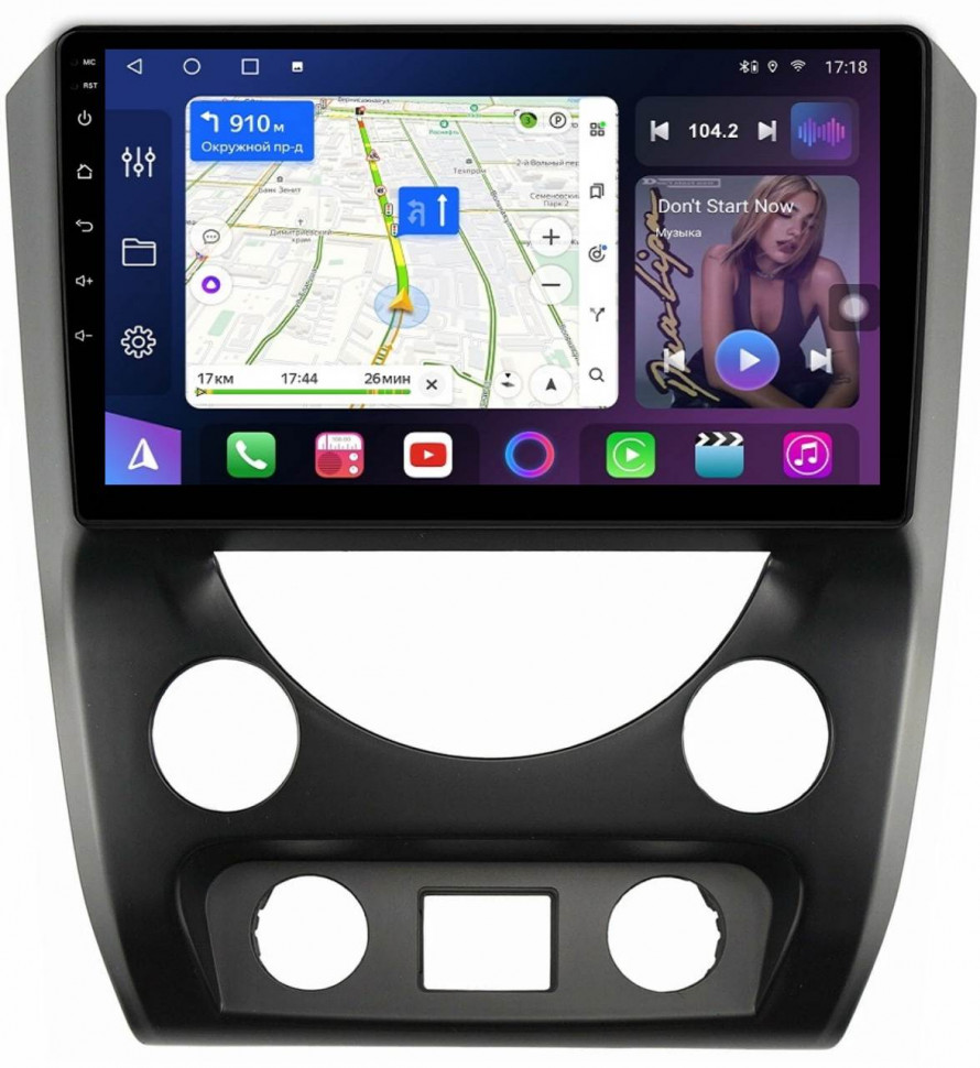 Штатная магнитола FarCar s400 для Ssang Yong Rexton на Android (HL3272M)