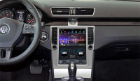 Магнитола для Volkswagen Passat 2005-2015 (B6, B7, CC) - Carmedia ZF-1012-Q6 ("Тесла-Стиль") Android 11, 8ГБ+128ГБ, SIM-слот (CarPlay)