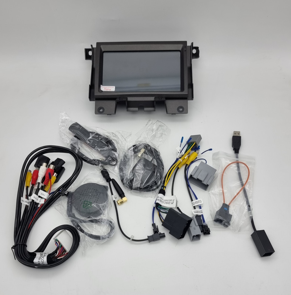 Магнитола для Land Rover Discovery 4 2009-2016 (Denso/Bosch) - Carmedia ZF-7007-Q6 монитор 8" на Android 11, 8ГБ+128ГБ, 4G SIM-слот