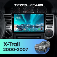 Штатная магнитола для Nissan X-Trail T30 (2000-2007) (Экран 10,36") - Teyes CC4 Pro на Android 13, 8-ядер, 12ГБ-256ГБ, SIM-слот