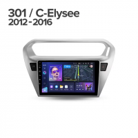 Штатная магнитола Teyes CC3L 4/64 Citroen C-Elysee (2012-2016) F2
