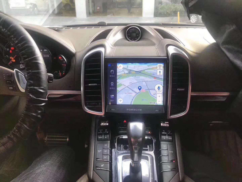Магнитола для Porsche Cayenne 2010-2015 - Carmedia ZF-3018-GE монитор 8.4" на Android 10, 4Гб+64Гб, CarPlay, 4G SIM-слот