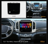 Магнитола для Haval H9 2015-2022 - Carmedia OL-1802 Android 10, 8-ядер, SIM-слот (CarPlay)